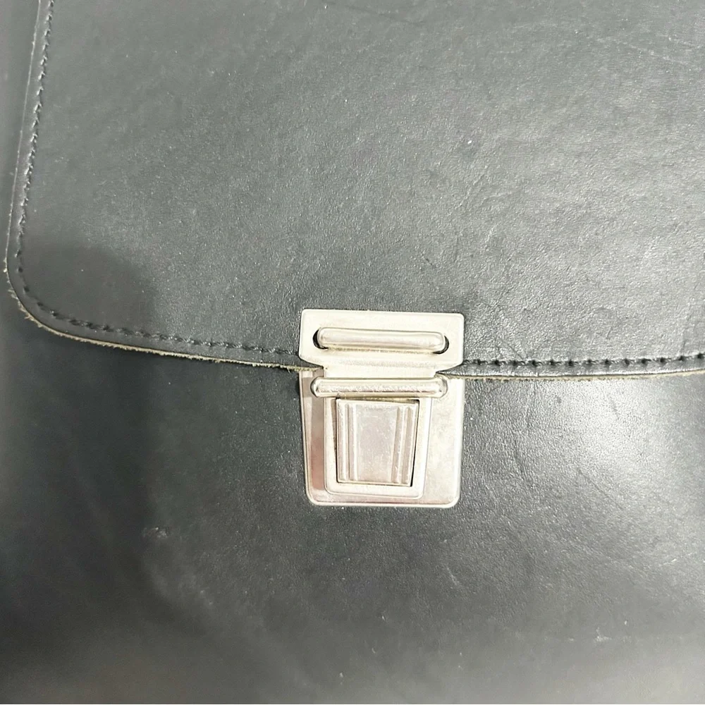 Unbranded black faux